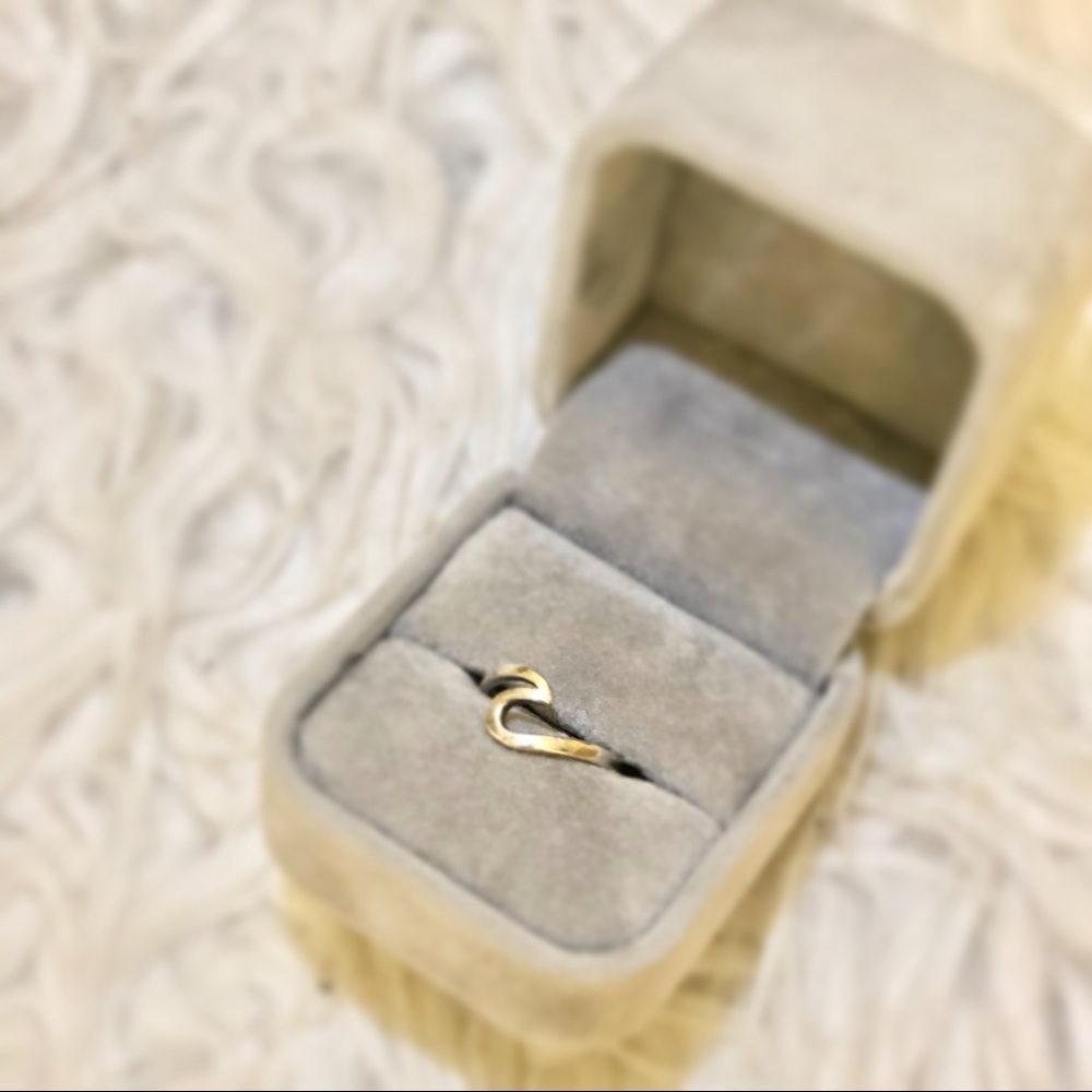 Sterling Silver Wave Ring size 6
